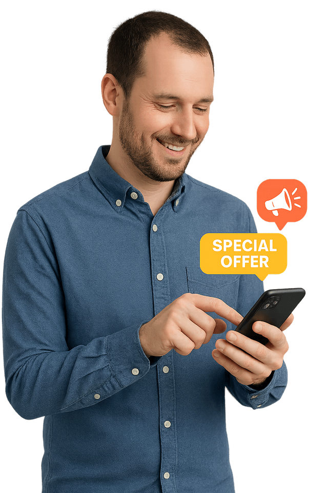 Promoções no App